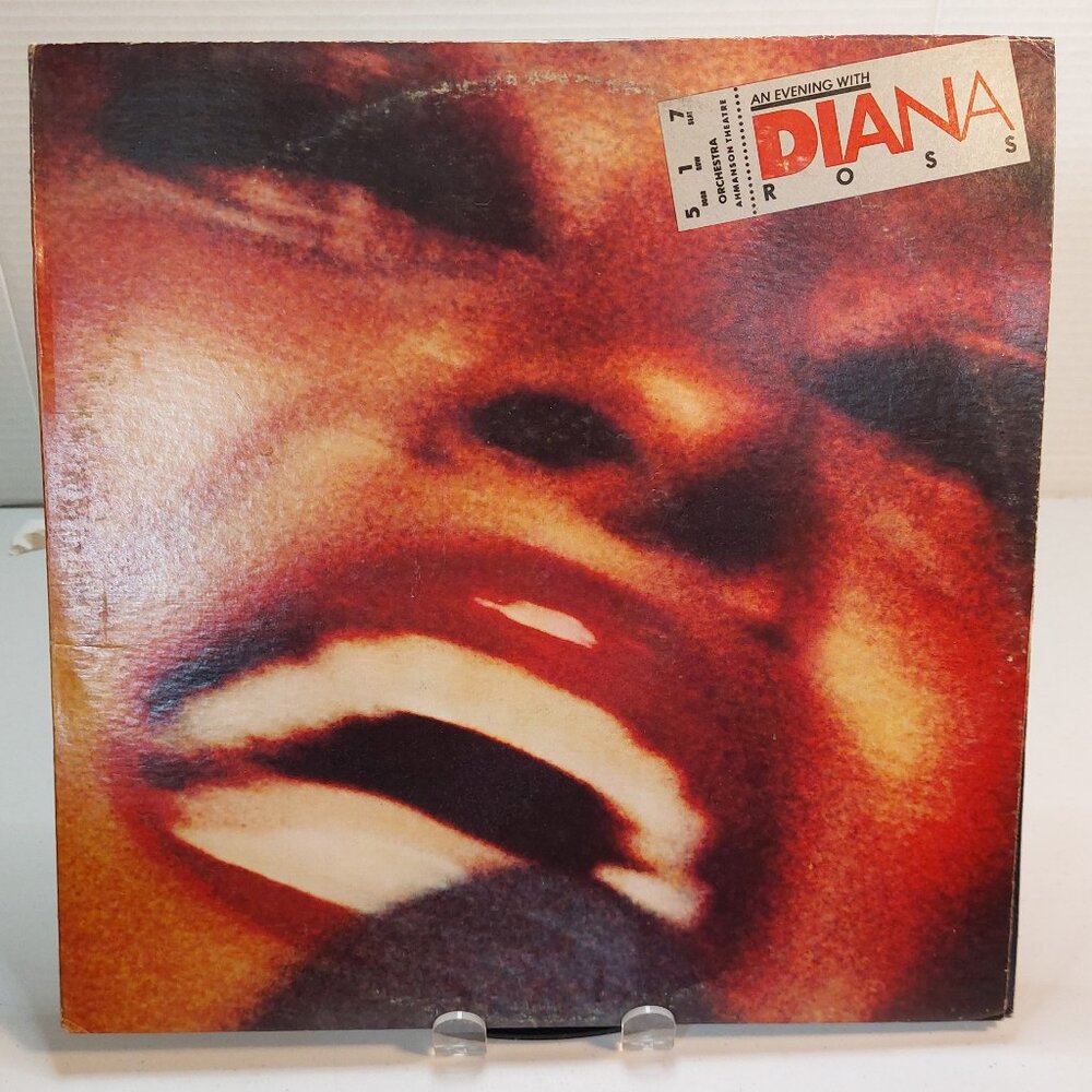 Diana Ross ~ An Evening With Diana Ross (Double Vinyl LP, 1977) gatefold